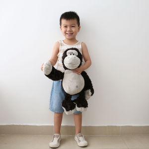 35/45cm Forest Animal Gorilla Plushies Toy Pillow Kawaii Stuffed Big Doll Children Accompany Flully Toy For Friends Kid Birthday Gift Home Shop Decoration