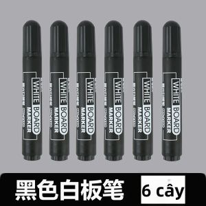 M&G | Bộ Bút Dạ Quang M&G - 12 Cây Màu Đen/xanh Dương/đỏ - Dễ Dàng Xóa Sạch Trên Bảng Trắng Và Kính Lý Tưởng Cho Trường Học Và Văn Phòng