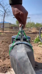 Irrigation Water Pipe Clamp Not Easy To Leak/ Fall Off Wire Rope Clip For Agricultural/Garden Thicken Pipe Clamp