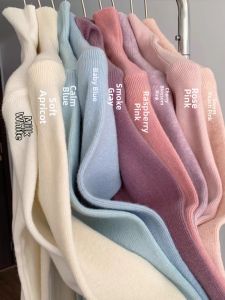 Elegant Autumn Winter High-necked Slim Fit Knitted Top
