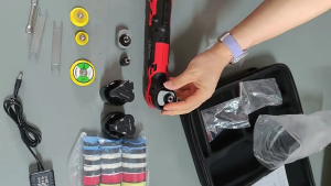 Máy Polisher Mini Không Dây Nano Máy đánh bóng ô tô kiểu Hybrid Rotary Dual Action nhỏ gọn