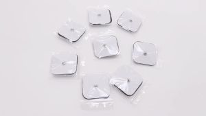 TENS Unit Replacement Pads 5x5cm Self-Adhesive Electrode for Massage Machine Muscle Stimulator Patches 10/20/30/50/100pcs