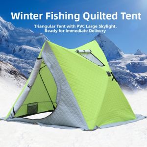 EUSSUE | Insulated Ice Fishing Tent Winter Fishing Shelter