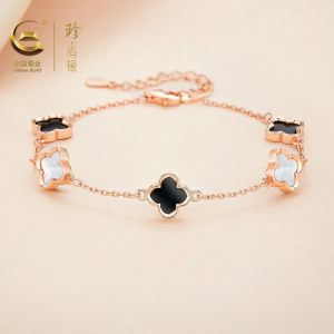 Dây Chuyền Bốn Lá Clover Bạc S925 cho Nữ