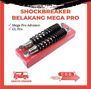 (COD) SHOCKBREAKER BELAKANG KANAN KIRI HONDA GL PRO VERZA TIGER LAMA GL PRO MAX MEGAPRO - KC5/KEH HIGH QUALITY PRODUCT