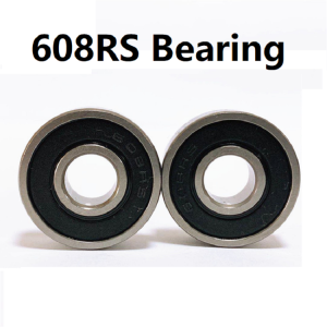 10/20/30/40/50pcs 608RS Deep Groove Ball Bearing 8x22x7 MM Double Shielded Miniature High-carbon Steel Single Row 608RS ABEC-7