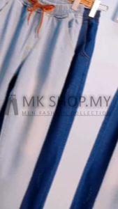 Mens Jeans Mens Casual Pants Seluar Lelaki Men Vintage Casual Ripped Broken Hole Jeans Denim Joggers 902