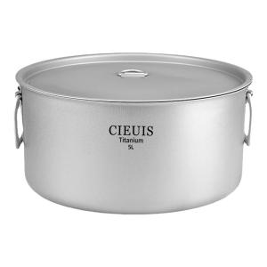 CIEUIS | Nồi Đun Titanium Dùng cho Dã Ngoại