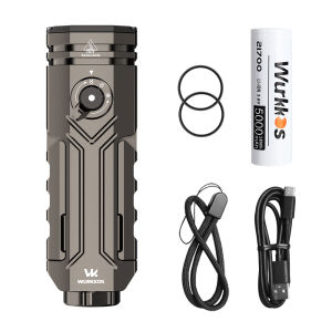 Wurkkos | Wurkkos HD02 Flashlight 3200Lumen LED Camping Light Rechargeable Magnetic Flashlight Folding Lantern Camping & Emergency Use
