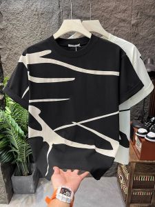 Japanese Style Casual Oversize Short Sleeve T-Shirt Men Summer Trendy Brand High Street Loose Fit White Top Youth Fashion