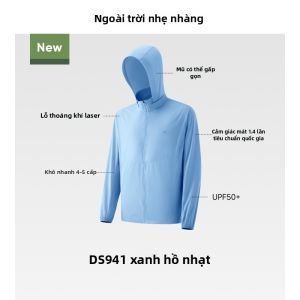 Beneunder | Áo Khoác Thể Thao Nam Có Mũ Bảo Vệ Chống UV Thoáng Khí Thấm Mồ Hôi Nhanh khô