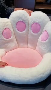 เบาะรองนั่ง อุ้งเท้าแมว น่ารักสุดๆ เบาะเสื่อทาทามิญี่ปุ่น นุ่มสบาย เบาะรองนั่งเก้าอี้