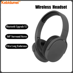 Kebidumei Wireless Headphones Bluetooth 5.3 Earphone For Phone Stereo HIFI Headset Game Earbuds With Mic