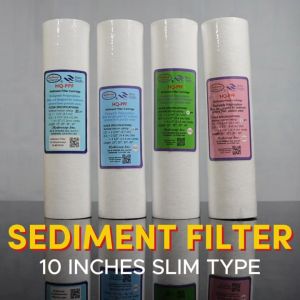 Hydrosep Sediment Filter Original 5 Micron Size 10" x 2.5" 50 pcs / 1 Box Ideal to remove dirt and rust in water Used in Residential and Commercial Water Treatment