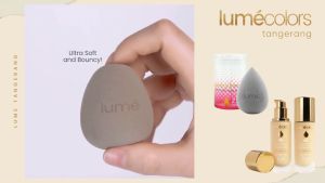 Beauty Sponge Blender Applicator Lume Lumecolors Spons Makeup Aplikator Foundation Lume