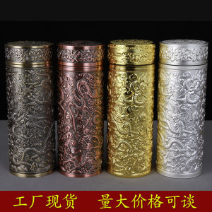 ชั้นในทำจากเงิน 999 สำหรับแก้วทองคำเก้าลำ แก้วดื่มน้ำแบบมีการรักษาความเย็นและอุ่น แก้วทรงตรงสำหรับธุรกิจและของขวัญ