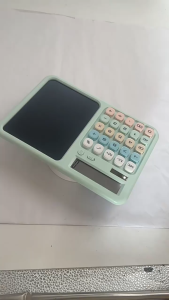 2-In-1 Scientific Calculators with Writing Tablet Digital Drawing Pad Erasable Notepad Memo Handwriting Board for Office Business School Supplies