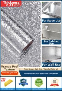 JIUYANG | Waterproof Fire-resistant Heat Resistant Thick Self-adhesive Aluminum Foil Oil-Resistant Paper