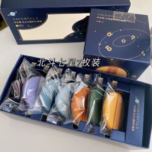 AMORTALS Big Dipper Cushion Powder Puff Sponge Powder Puff Foundation Powder Wet and Dry Dual-Use Smear-Proof Makeup 4/7 Pieces