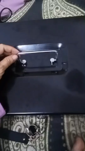 BERGARANSI TaffGUARD Kotak Brankas uang dan emas tahan api air mini Dokumen Password 25x20x9CM