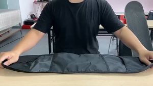 85*20cm Skateboard Carry Bag Professional Portable Skateboard Backpack Black