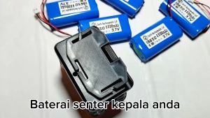 Baterai Rakit Type Li-ion 18650 6800mAh 37V Soket Putih / XH Isi 2x Baterai 18650