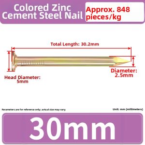 JINJUNTAI | Wall Hanging Nails Concrete Steel Nails
