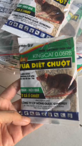 1 gói 50 gram Mồi thóc trộn sẵn dùng bẫy chuột tr ừ chuột gây hại KINGCAT tr ừ chuột cực mạnh- Di ệt chuột nhanh