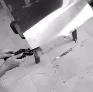 หัวตัดอเนกประสงค์ ตัดแผ่นสังกะสี หัวแปลงสว่านเป็นตัวตัดโลหะ ตัดแผ่นเหล็ก อลูมิเนียม ตัดสแตนเลส เมทัลชีท ตัดพลาสติก