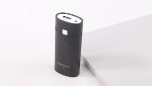 Taffware Case Power Bank DIY untuk 2 PCS 18650 Flat Top - M06 - Black