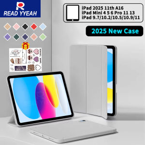 New Smart Case For iPad 7/8/9/10th Gen 11th A16 2025 Pro 13 11 M4 12.9 2018-2022 Air 11 M2 5 4 3 10.9 Mini 5 6 7 8.3 10.2 Cover