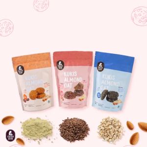 MamaBear Kukis Almond Oat / Mama Bear Cookies Cokelat Chip Chocochip Cookies and Cream / MAMABEAR BANDUNG