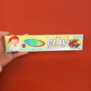 Kid Art Pastel Color Modeling Clay 170g 10 colors for kids clay molding clay for kids non toxic