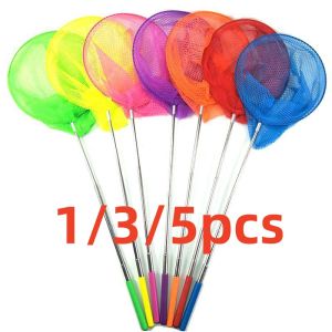 Retractable Fishing Net Insect Butterfly Dragonfly Net Outdoor Portable Fishing Net Children Fun Game Fishing Toys