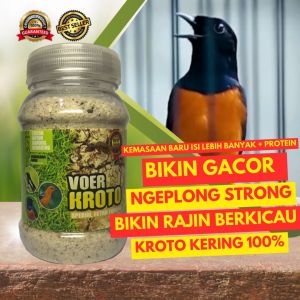 VOER KROTO SPESIAL BIKIN BURUNG GACOR BERSTAMINA  NEW PACKING "