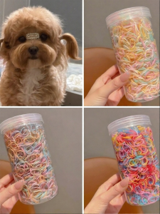No Damage Pet Hair Elastic Bands