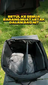 TAHAN Adventurer 42L Equipment Storage Bag | Foldable Organizer with Removable Dividers Water Resistant