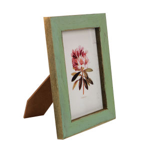 5 Colors Creative Gift Home Decor Wooden Wedding Couple Pictures Frames Vintage Photo Frame