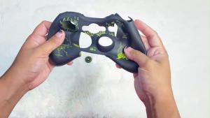 ซิลิโคนจอย XBox 360 พร้อมที่ครอบอนาล็อก ลาย Need for speed (silicone for Xbox360)(ซิลิโคน Xbox 360)(ซิลิโคนจอย Xbox 360)(Silicone Xbox 360)