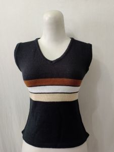 Tanktop//Daleman//Tank top Garis//Atasan Wanita//Pakaian wanita//