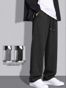 Jeanswest | Summer Thin Mens Pants Breathable Quick-Dry Loose Straight