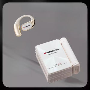 Monster AC530 Wireless Earphones Waterproof ENC Noise Reduction Foldable Earhook Bluetooth Earbuds Sports Gaming Headset Gifts