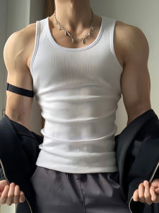 CHENMU | Ribbed Heavyweight Fitness Vest Men
