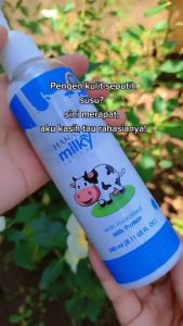 Hanasui Milky Hand And Body Lotion 240ml - Hanasui Gluta Milky Lotion BPOM - Lotion Susu Pemutih Kulit