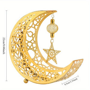Minimalist Style Gold Moon Cutout Tray Snack Tray Dry Fruit Platter Nut Storage Tray Home Decor Wedding Party Tray