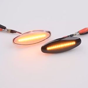 Suitable for Jaguar XK8/XKR S Type  XJ X350 Modification LED Fender Side Turn Signal Signal Lamp Side Light