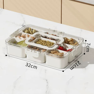 NAIFUNA | Partitioned Airtight Kitchen Storage Box