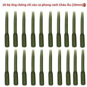 Bộ Dụng Cụ Câu Cá Lăng Kheo Chống Xoắn Bằng Cao Su Đầu Kim Loại Bảo Vệ Dây Câu Cá Lăng Kẹp Chống Trượt Cửa Hàng Dụng Cụ Câu Cá