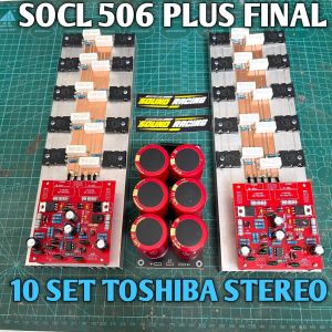 SOCL 506 PLUS FINAL SIAP PAKAI TINGGAL TRAVO 10 SET STEREO HS 30cm DENGAN ELCO PSU
