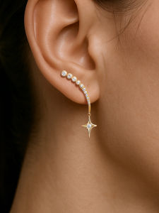 CAFFTI | Luxury Star Tassel Earrings For Women